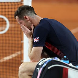Szem nem marad szárazon: videón, ahogy véget ér Andy Murray pályafutása az olimpián