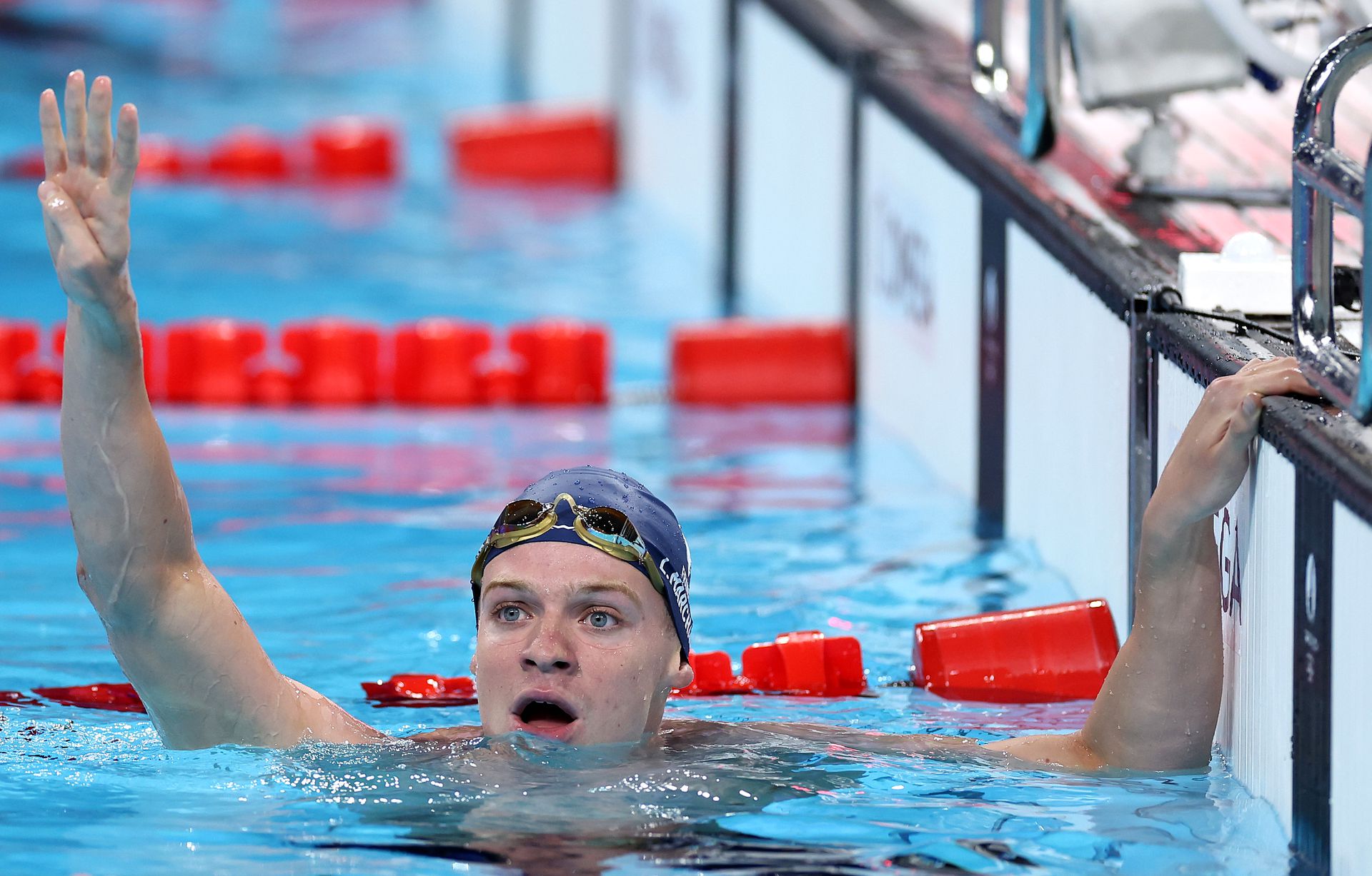 Marchand nem csak megcsinálta, mutatja is (Fotó: Getty Images)