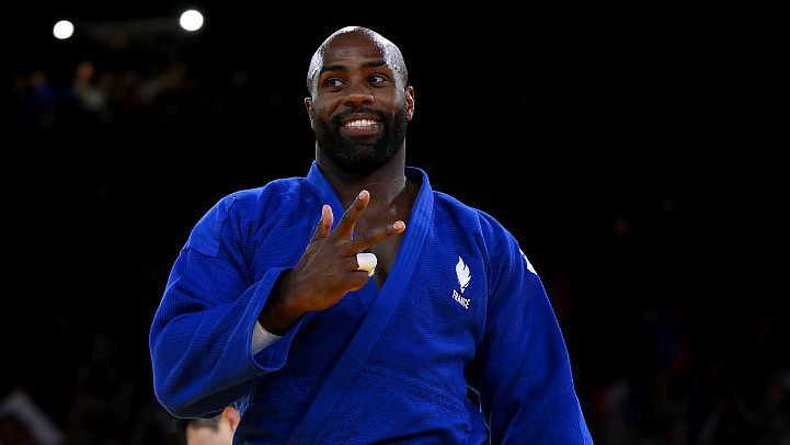 Teddy Riner háromszoros egyéni olimpiai bajnok és csapatban is van egy aranya