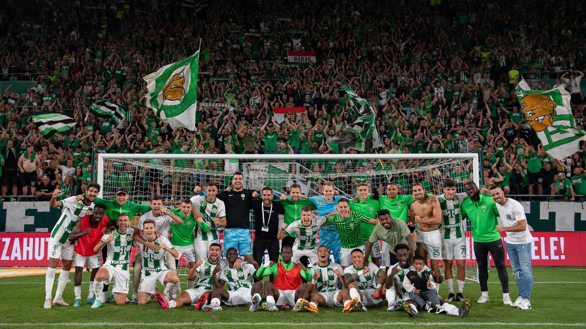 A Csukaricski ellen kezdenek a zöld-fehérek az Európa Konferencia Ligában (Fotó: Facebook/Ferencvárosi Torna Club)