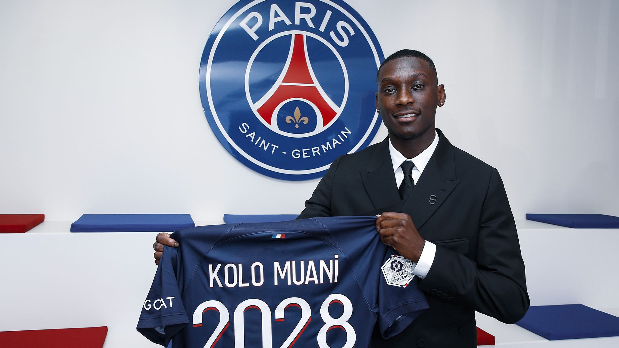 Kolo Muani2028-ig írt alá PSG-hez (Fotó: psg.fr)
