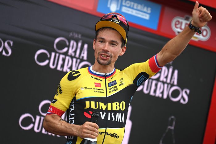 Primoz Roglic nyerte a nyolcadik szakaszt