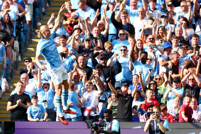 Erling Haaland és a Manchester City is a fellegekben jár