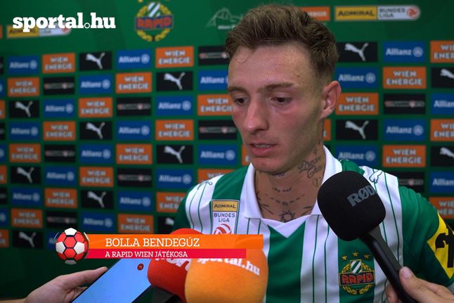 Bolla Bendegúz: Ilyen közönség előtt az a minimum, hogy megdöglünk a pályán