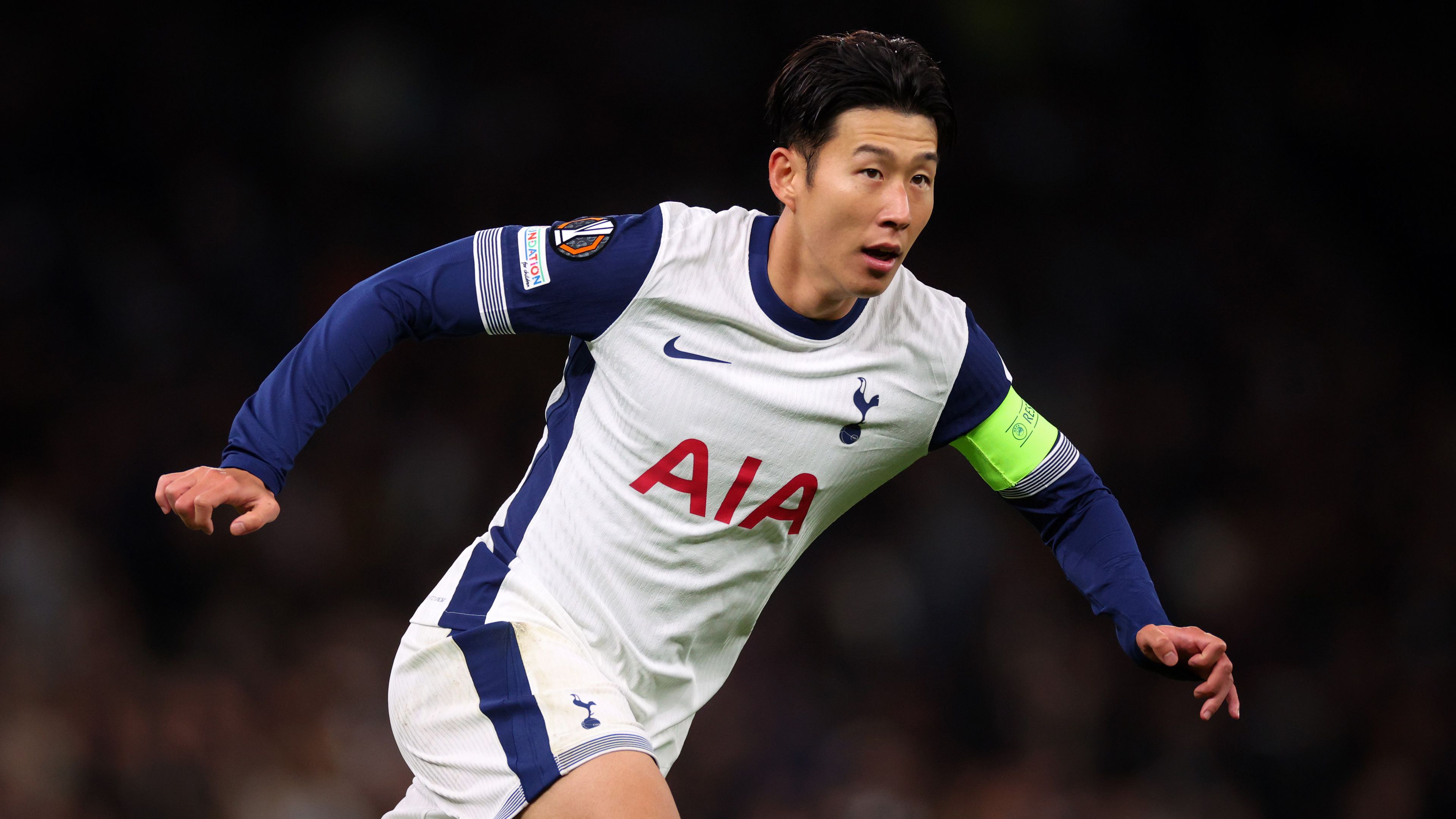 Szon Hung Min 164 gólt jegyzett a Tottenham mezében