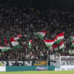 „Ne kamerázzunk, hanem szurkoljunk” – üzent a Fradi-tábor a Tottenham elleni meccs előtt