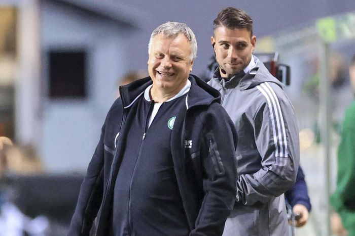 Bognár György elégedett az eredménnyel (Fotó: paksifc.hu)