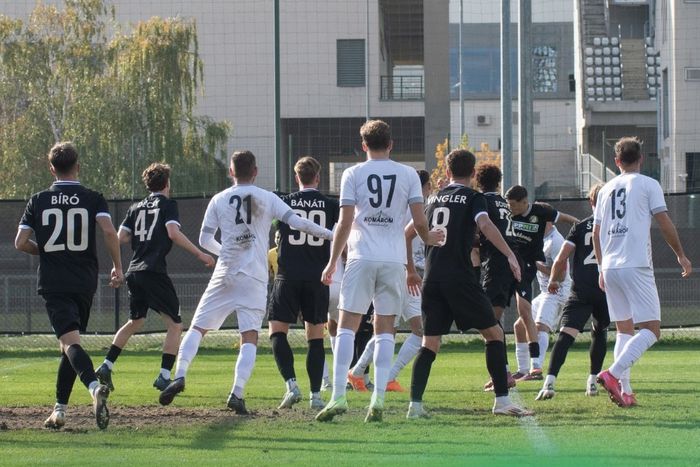 Két hazai vereség után ismét otthon tartotta mindhárom pontot az ETO. Fotó: Komárom VSE