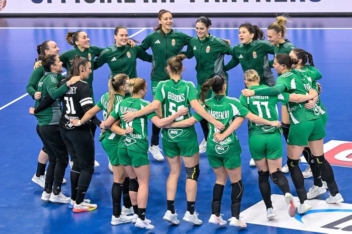 Három meccs, három győzelem – irány a rotterdami középdöntő! (Fotó: MTI)