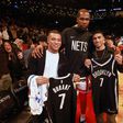 VIDEÓ: Mbappé és Hakimi két meccs között kiugrottak Brooklynba Kevin Duranthez