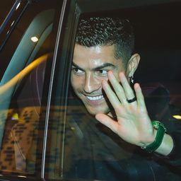 Cristiano Ronaldo a bemutatásán: „Örülök, hogy itt lehetek"