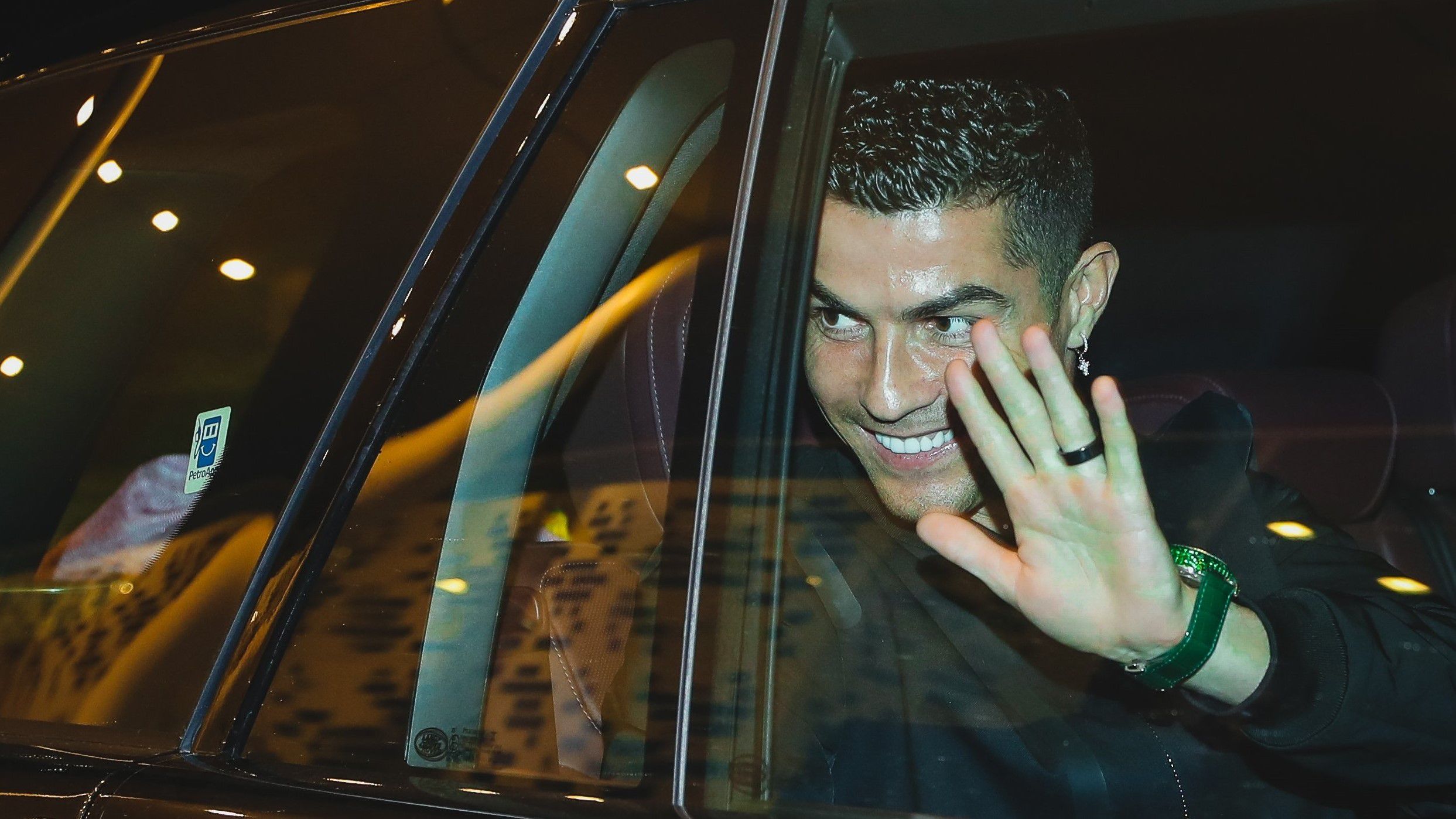 Cristiano Ronaldo a bemutatásán: „Örülök, hogy itt lehetek"