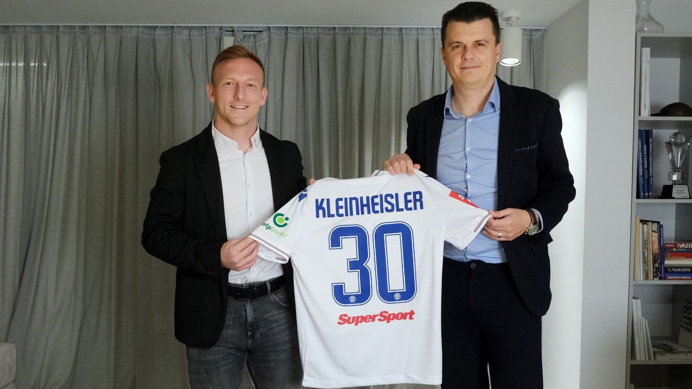 Kleinheisler László a Hajduk Splithez igazolt (Fotó: hajduk.hr)