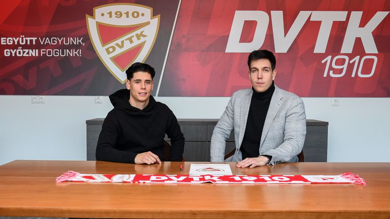 Skribek Alen kölcsönbe érkezett Diósgyőrbe (Fotó: DVTK)