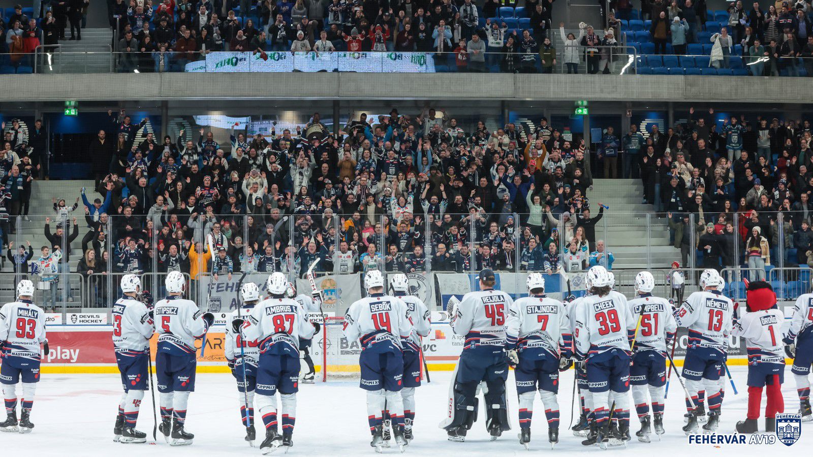 Élre állt a Hydro Fehérvár az ICEHL-ben