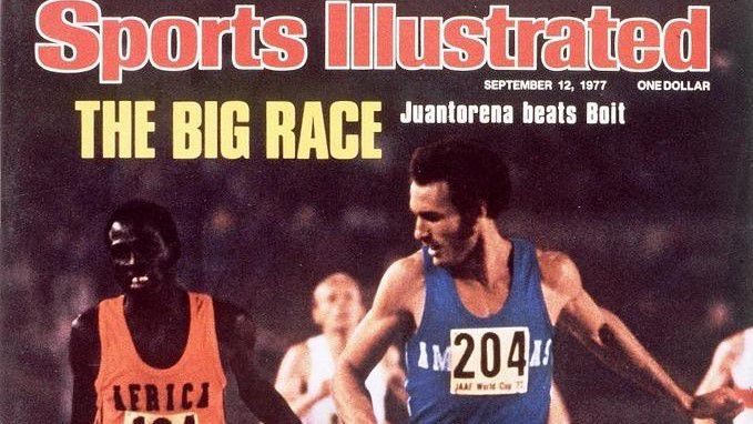 A Sports Illustrated 1977. szeptemberi számának is ez a nagy párviadal volt a címlapsztorija (Fotó: Sports Illustrated)