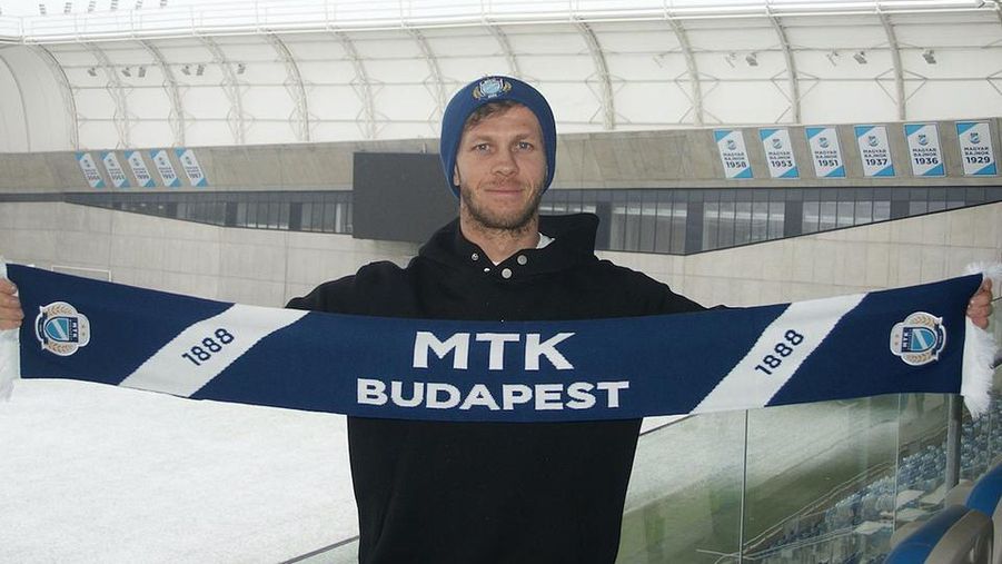 Vadnai Dániel ismét az MTK labdarúgója (Fotó: mtkbudapest.hu)