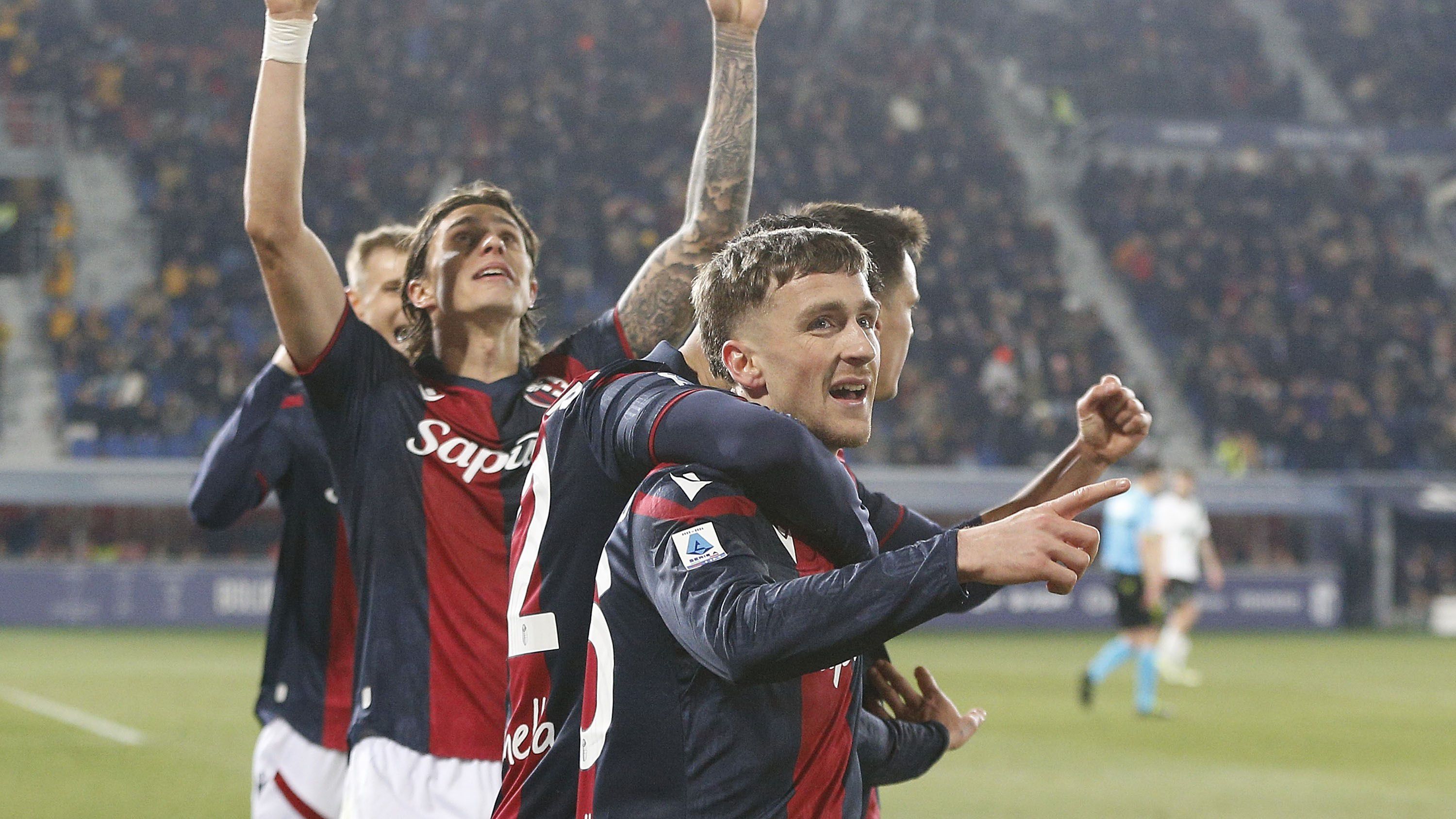Alexis Saelemaekers is gólt szerzett, a Bologna a Sassuolo ellen nyert
