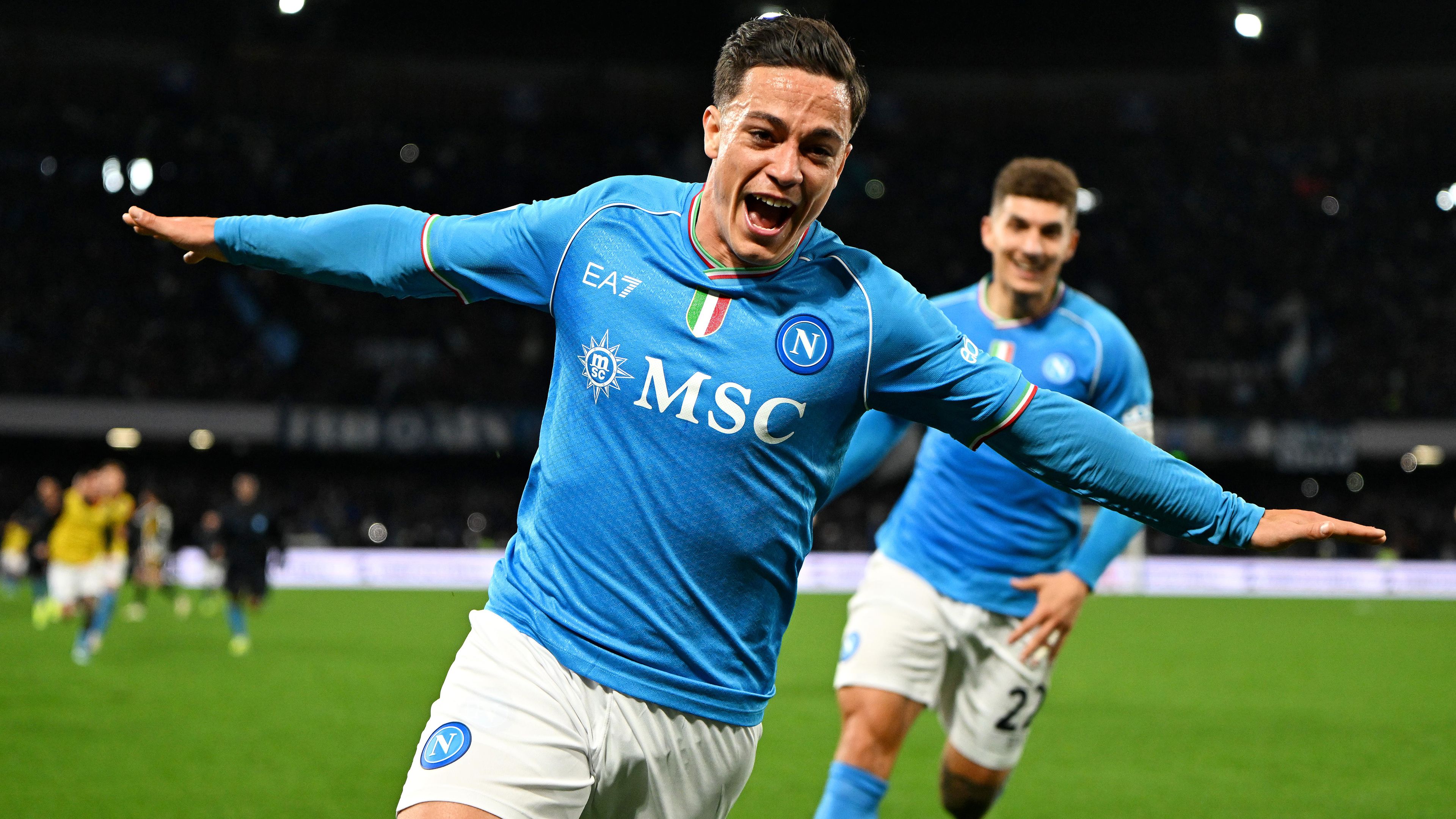 Giacomo Raspadori szerezte a Napoli győztes gólját a Juventus elleni rangadón