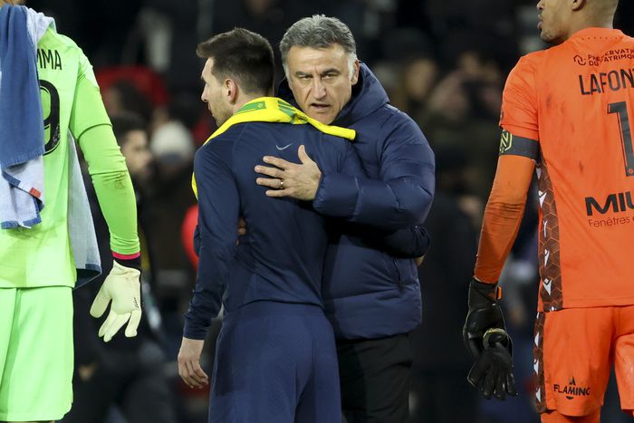 Christophe Galtier megvédte Lionel Messit