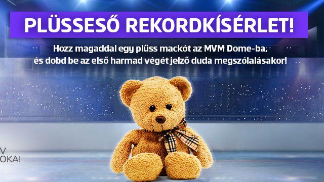 Macigyűjtésre hívja a szurkolókat az MVM Dome-ba a Magyar Jégkorong Szövetség (Fotó: MJSZ)