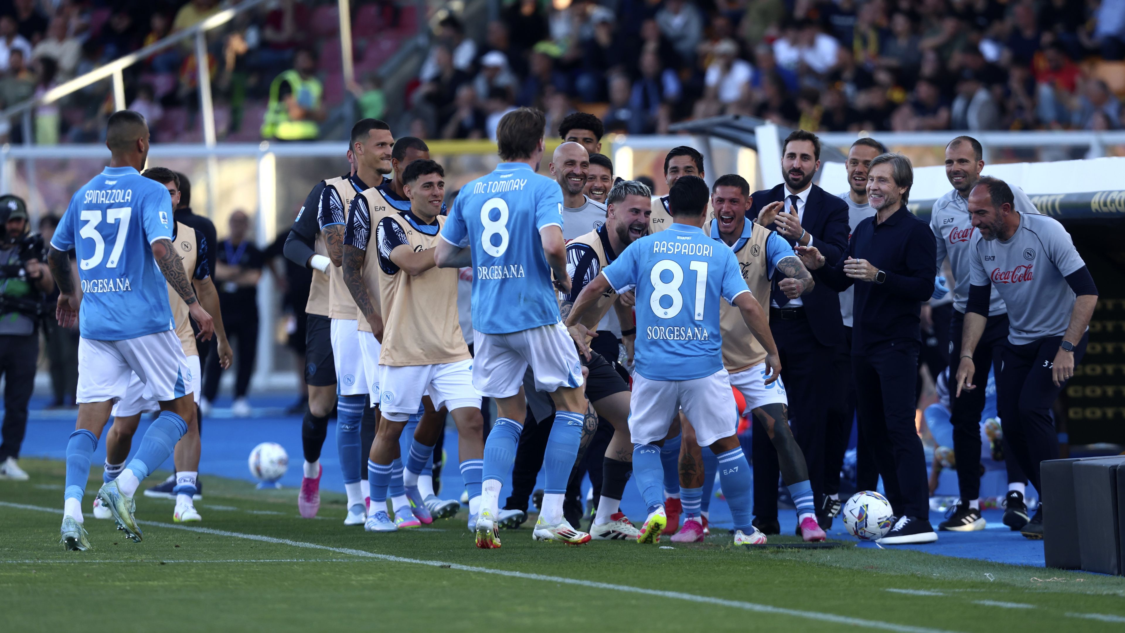 Sikerrel vette az akadályt: tovább robog a bajnoki cím felé a Napoli