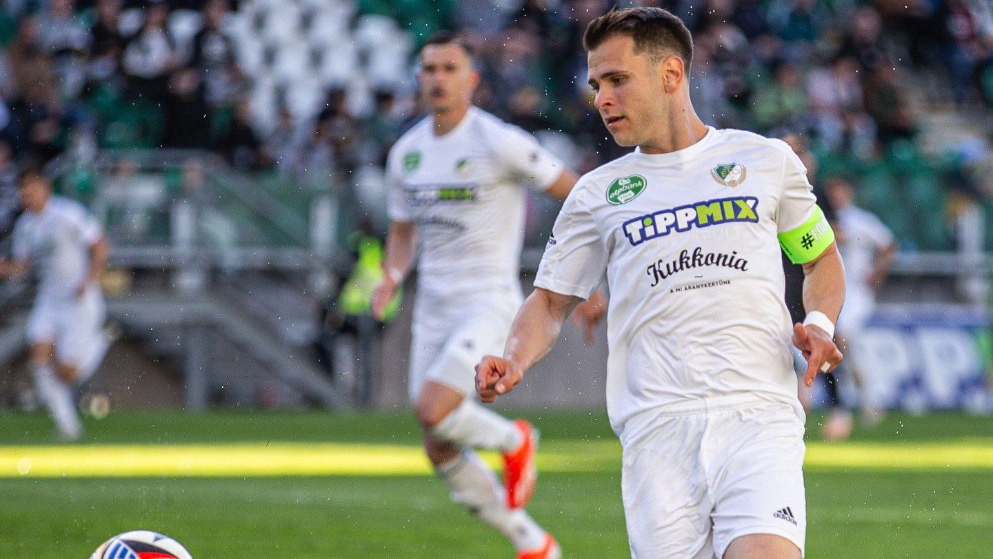Bumba is betalált az Újpest ellen (Fotó: ETO FC Győr/Facebook)