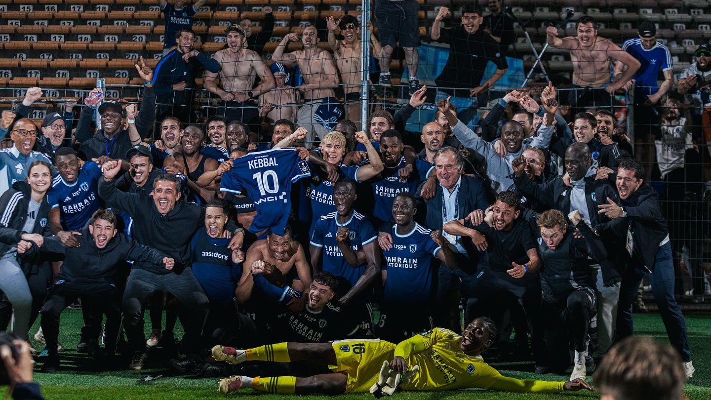 A Paris FC 46 év után ismét a francia élvonalban (Ligue 1) szerepelhet (Fotó: Paris FC/Facebook)