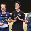 Jól kezdődik a nap: Major Veronika bronzérmet szerzett a sportpisztolyosok versenyében