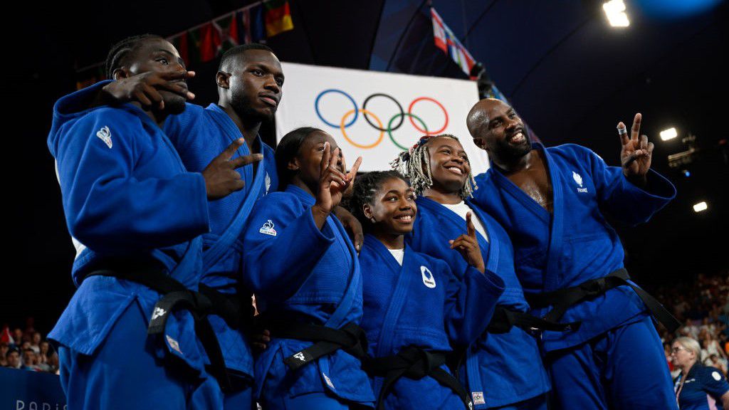 Teddy Riner a franciák egyik sztárja Párizsban