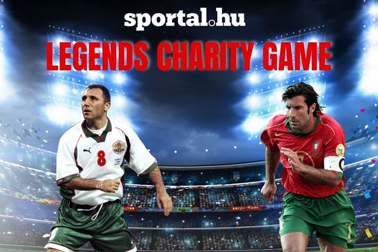 Hagi és Sztoicskov csapata Pepe és Luís Figo ellen - jön a Legends Charity Game!