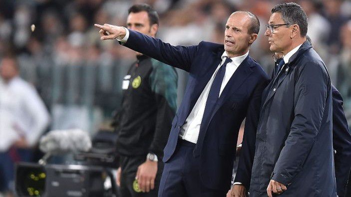 Massimiliano Allegri szerint lépésről lépésre kell haladnia a Juvénak (fotó: footballitalia.com)