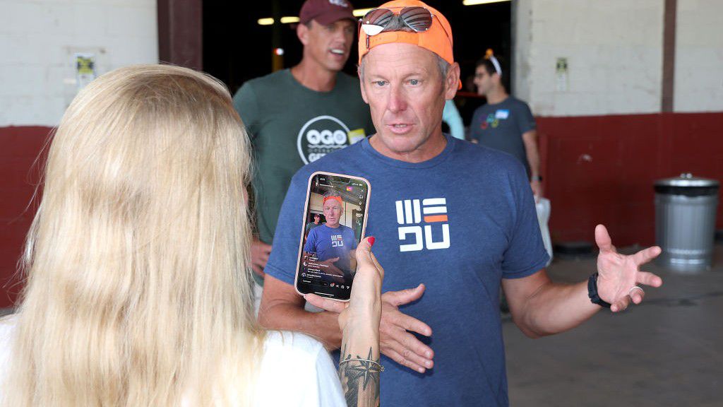 Lance Armstrong, Texax 220827, Getty