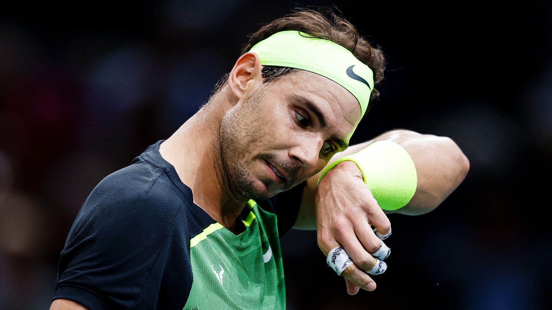 Rafael Nadalnak is hamar véget ért a párizsi torna (Fotó: Getty Images)