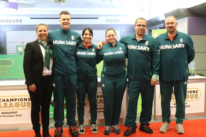 A magyar légpisztolycsapat az aranyéremért küzdhet