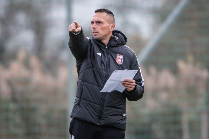 Boér Gábor azt mondja, javítani szeretnének a csapat gyenge idegenbeli mérlegén (Fotó: vidi.hu)