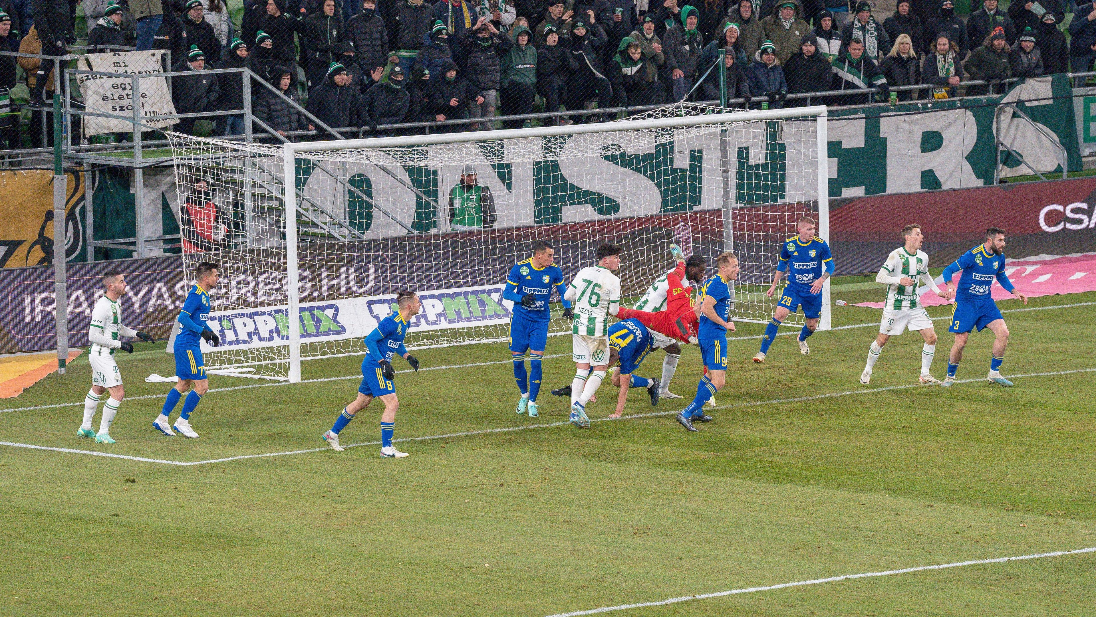 A bajnokságban nem megy, a Ferencváros újabb pontokat veszített hazai pályán