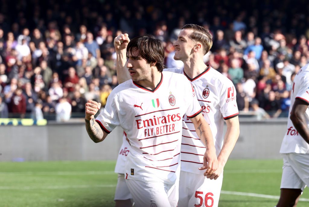Az AC Milan nyert a Salernitana otthonában (Fotó: Getty Images)