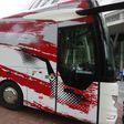 Taxival érkeztek meg a Loki-játékosok a meccsre