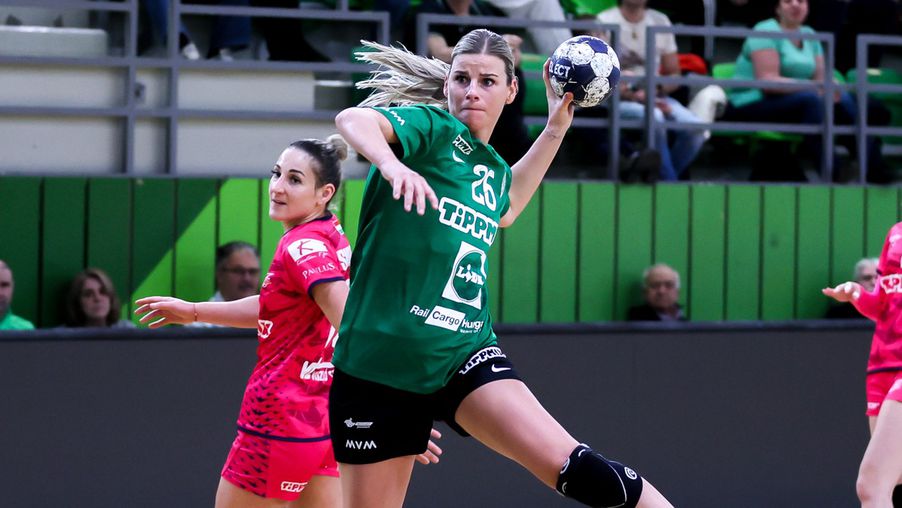 Angela Malestein nem játszott hibátlanul, de nagyon fontos gólokat lőtt (Fotó: fradi.hu – archív)