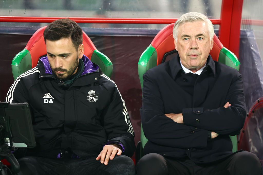 A Real Madrid kispadján még együtt a két Ancelotti (Fotó: Getty Images)