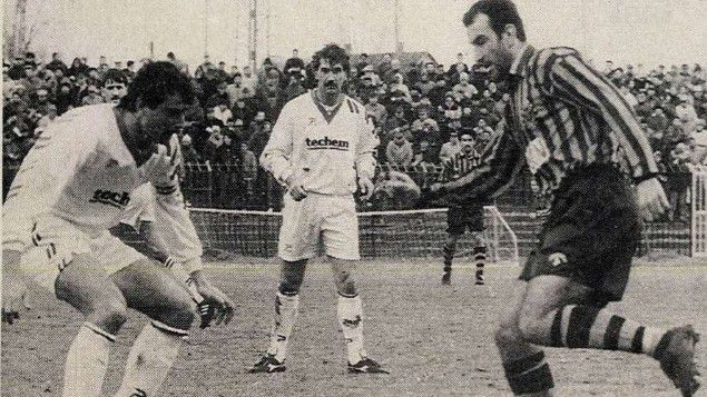 Fabulya (középen) a békéscsabai futball legendája volt Fotó: Arcanum
