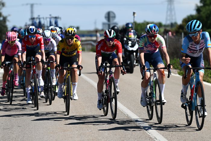 Vas Kata Blanka kevéssel maradt le a dobogóról a női vuelta sprintbefutójában