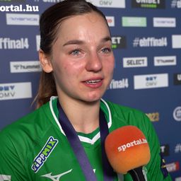 „Tegnap nagyon szomorú voltam, de ma már tudok örülni a bronzéremnek” – Faluvégi az Esbjerg legyőzése után