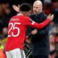 A Manchester United vezetőedzője saját játékosát kritizálta, a támadó azonnal visszaszólt