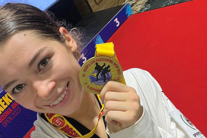 Patakfalvy Luca aranyérmet nyert Szarajevóban