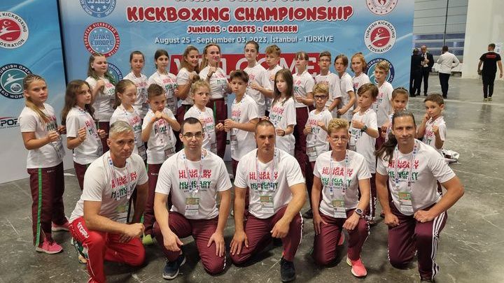 Magyarország harmadik lett az utánpótlás kick-box Eb-n