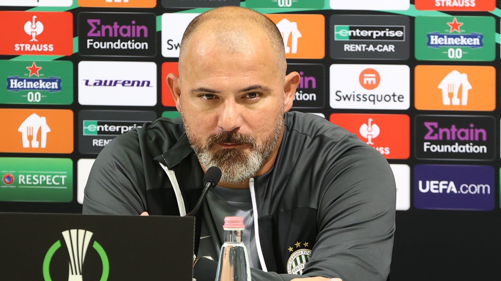 Dejan Sztankovics bízik benne, hogy a Ferencváros a második Konferencia Liga-meccsen is büszkévé teszi a zöld-fehér drukkereket