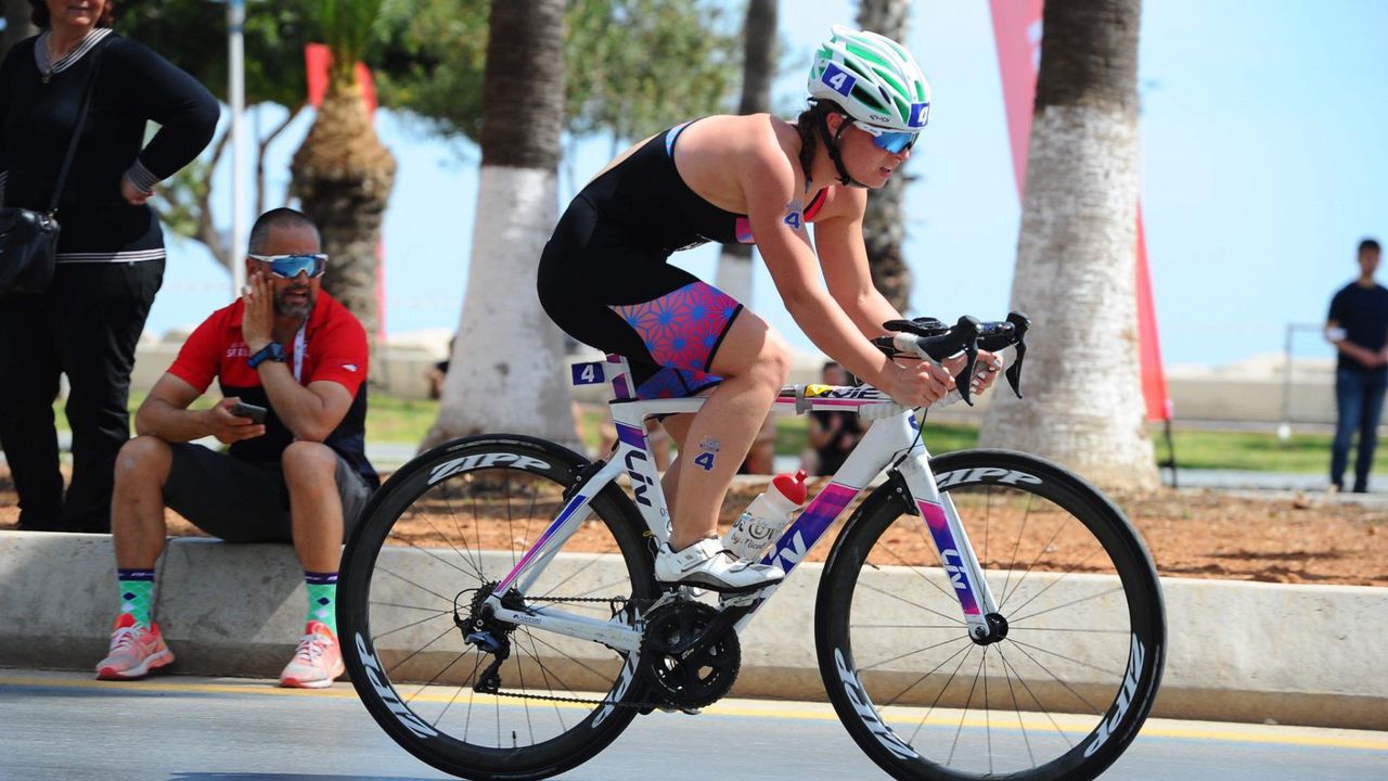 Kropkó Márta szerint talán élete legjobb szezonja az idei (Fotó: Facebook/Magyar Triatlon Szövetség)