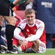 Folytatódik a kálvária, az Arsenal ismét elvesztette kapitányát
